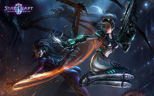 游戏《星际争霸2》电脑桌面壁纸图片