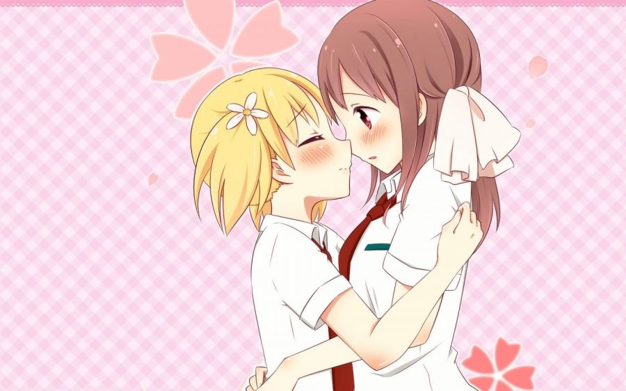 校园动漫美少女图片