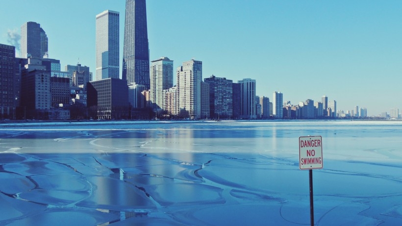 美国芝加哥城市风景桌面壁纸