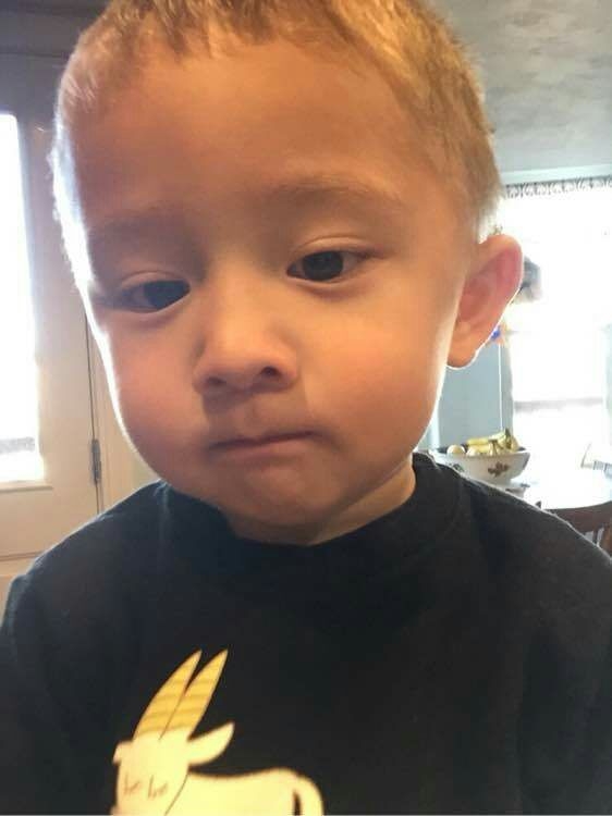 萌娃小灿烈高清图片