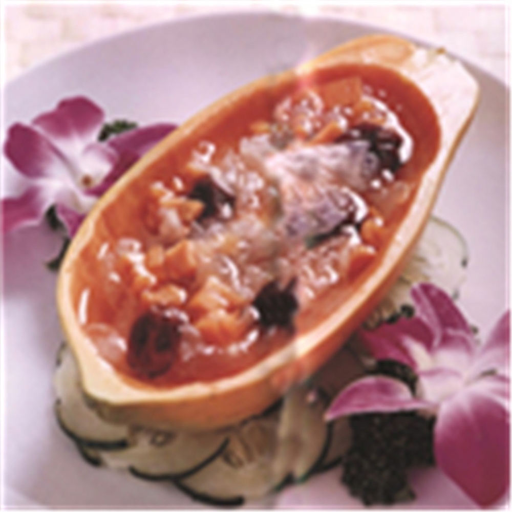 银耳木瓜二中式菜品美食素材图片