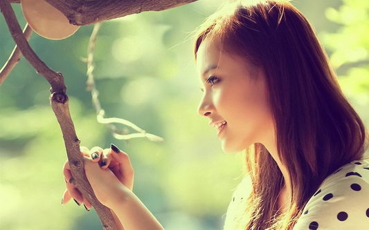 精选清纯美女电脑桌面壁纸