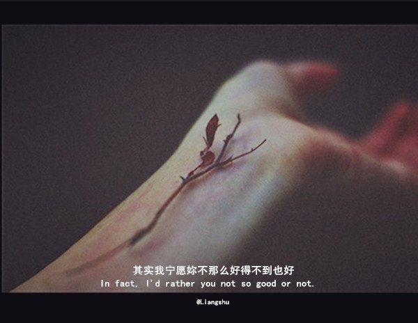 或许是我的深情用错了地方唯美意境文字图片