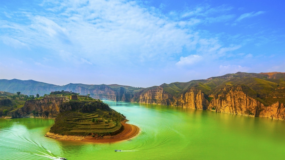 偏关老牛湾旅游风景壁纸