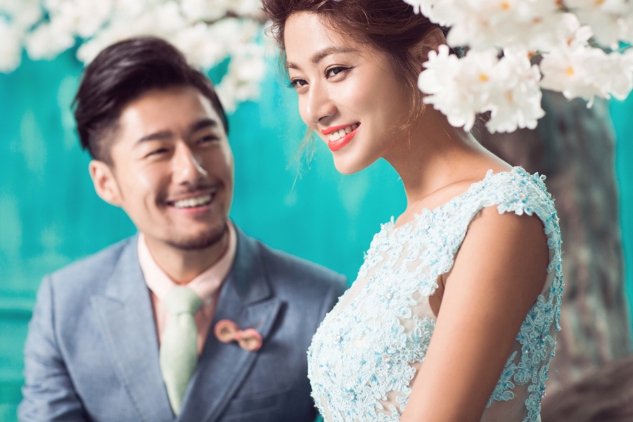 樱花梦唯美婚纱照