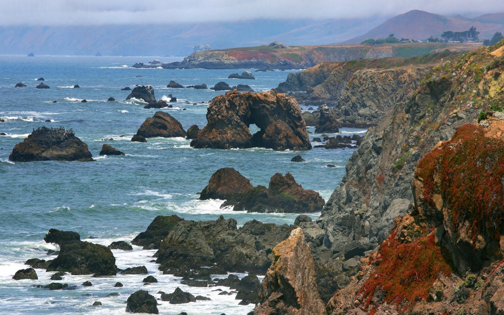 加利福尼亚海边高清风景壁纸