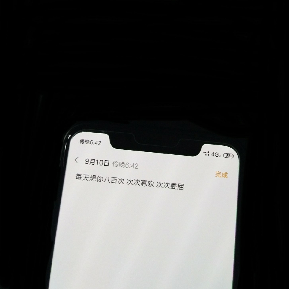 手机备忘录里的那些非主流情感文字图片