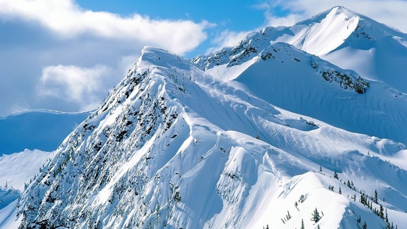 巍峨险峻的雪山风景壁纸大全