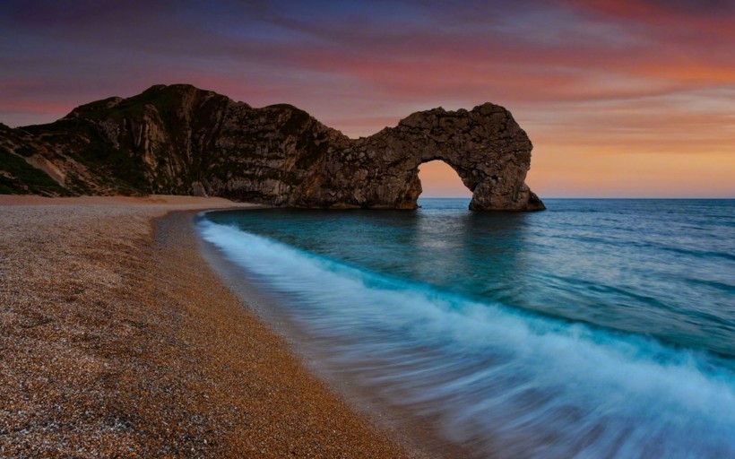 英国杜德尔门海边风景壁纸大全