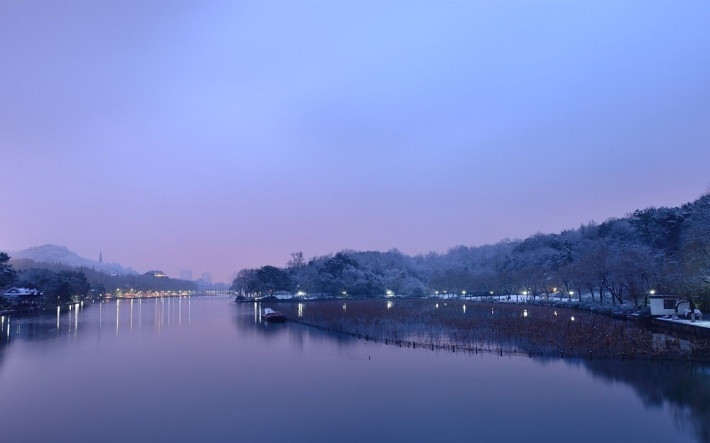 冬天里那些唯美雪景高清风景壁纸