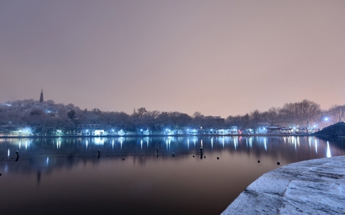 冬天里那些唯美雪景高清风景壁纸