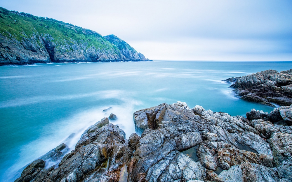 海上的大风浪激情风景图片