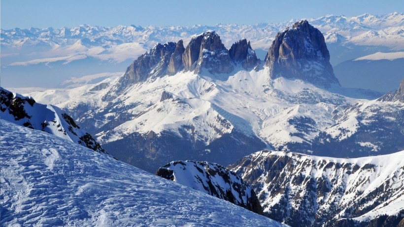 巍峨险峻的雪山风景壁纸大全
