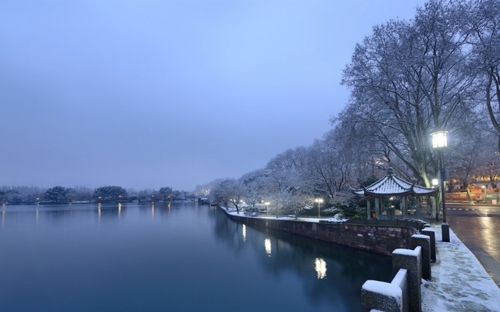 冬天里那些唯美雪景高清风景壁纸