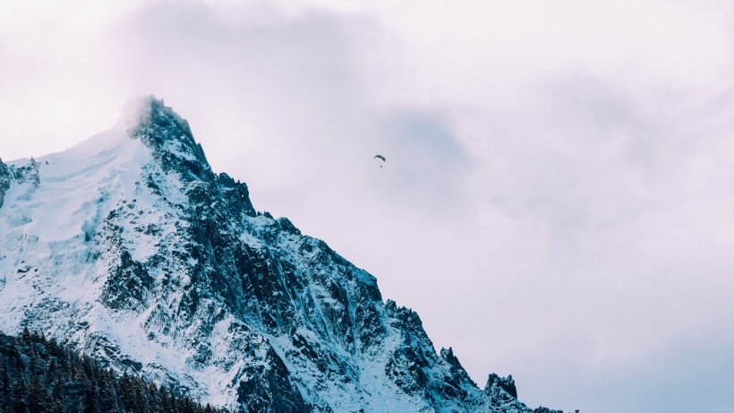 巍峨险峻的雪山风景壁纸大全