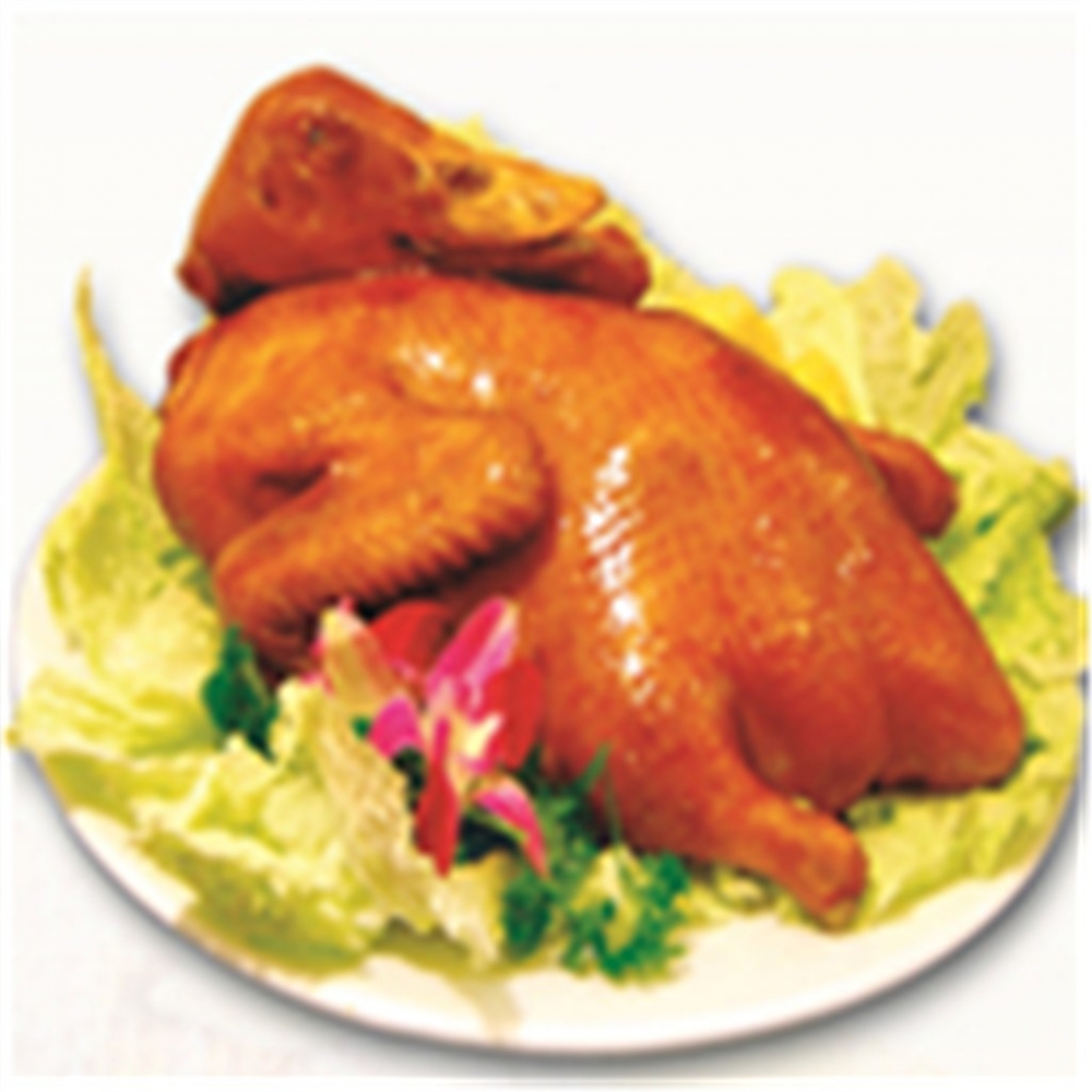 八宝麻鸭中式菜品美食素材图片