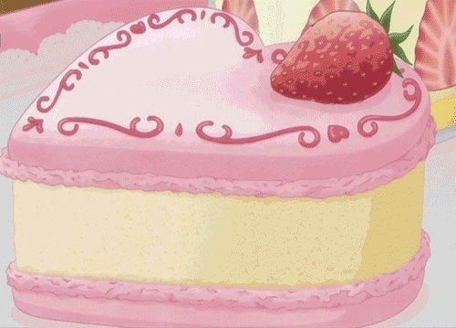 一眼就觉得超吃的可爱草莓蛋糕图片
