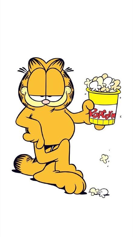 加菲猫经典卡通人物素材图片