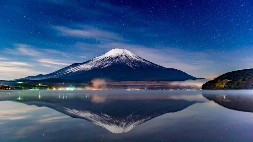 日本富士山自然风景壁纸