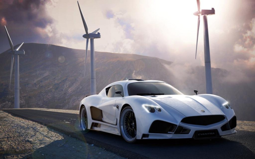 玛莎拉蒂Evantra V8超级跑车电脑壁纸图片
