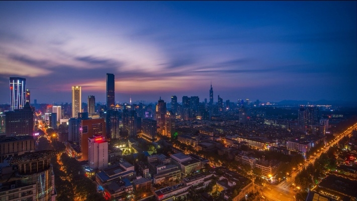南京风景城市美景桌面壁纸