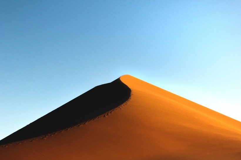 干旱的撒哈拉沙漠风景图片