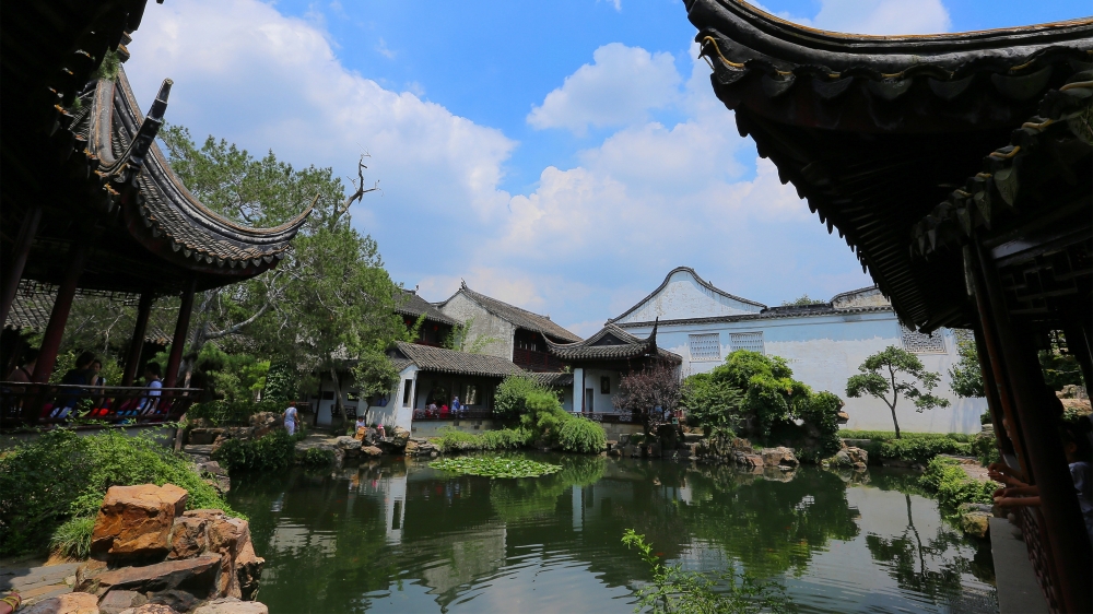 苏州网师园风景壁纸图片