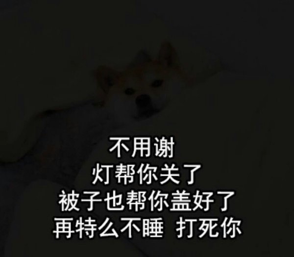 非主流晚安心语文字图片