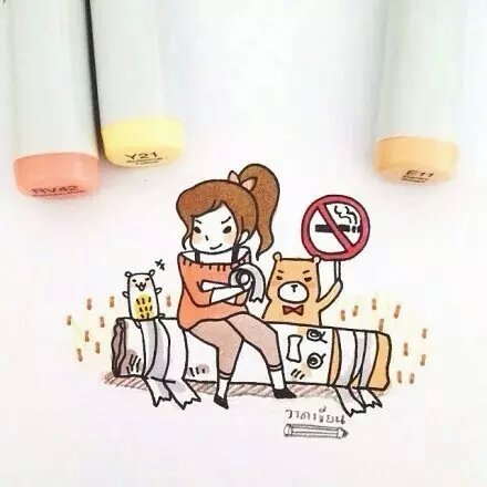 治愈人心的可爱卡通动画图片