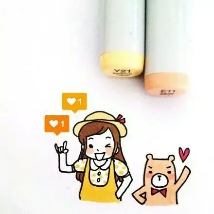 治愈人心的可爱卡通动画图片