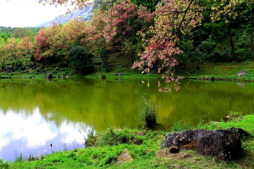 清迈山水自然风景图片