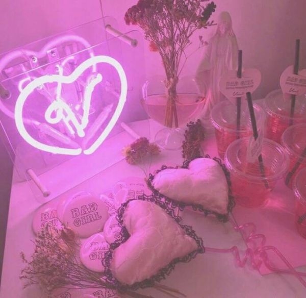 魔法少女心粉色唯美意境图片