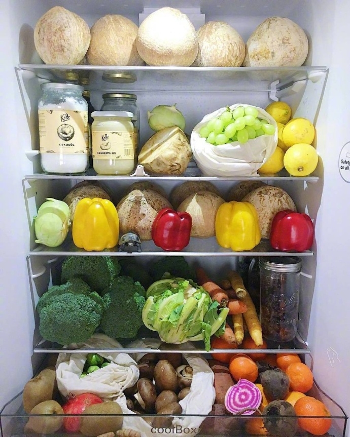 夏日冰箱的正确打开方式美食图片