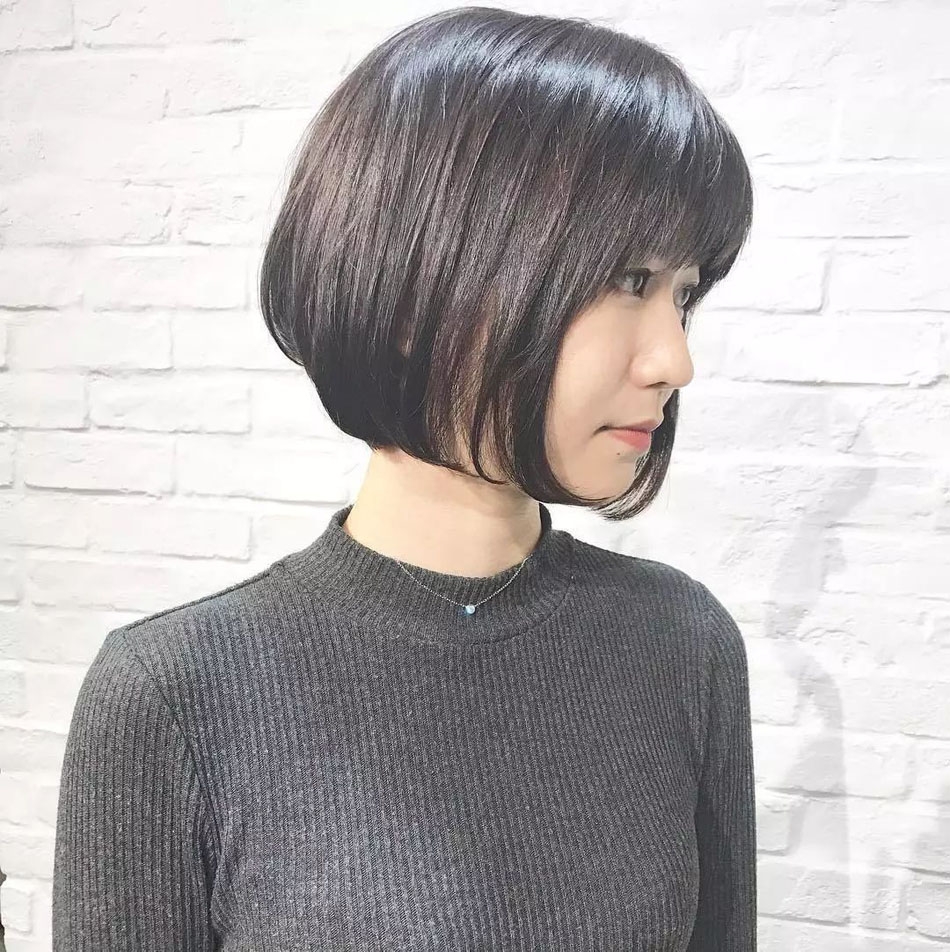 适合短发女生的露儿发型图片