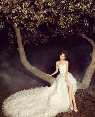 梦中的婚礼王后型婚纱照