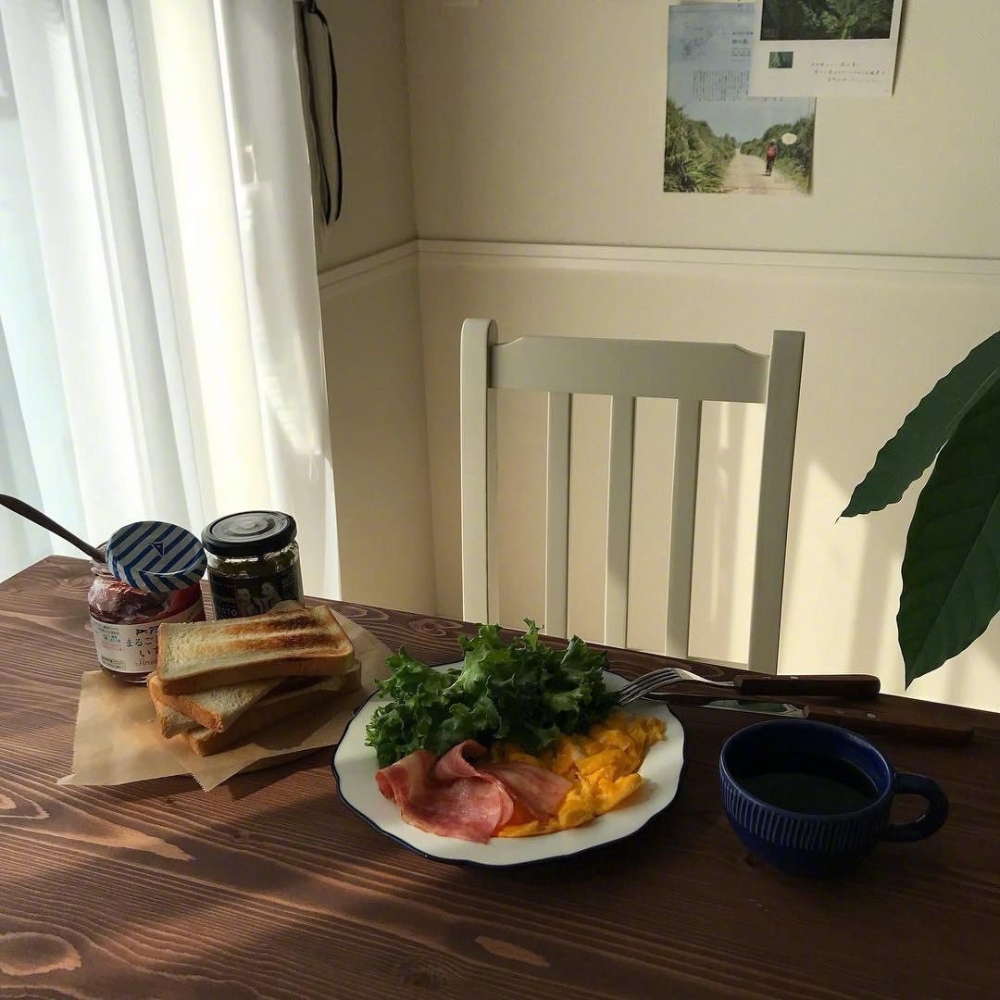 周末在家做一顿丰富的早餐美食