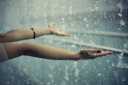 窗外下着雨你又在哪非主流伤感意境图片