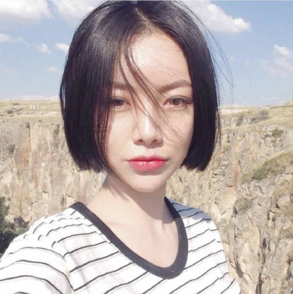当今最流行的齐腮短发发型图片