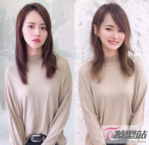 适合长发女生的几款流行发型图片