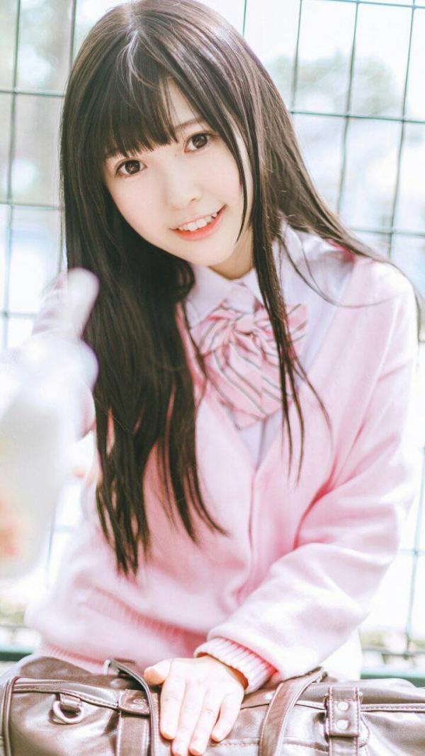 小清新美女萝莉户外唯美写真高清手机壁纸