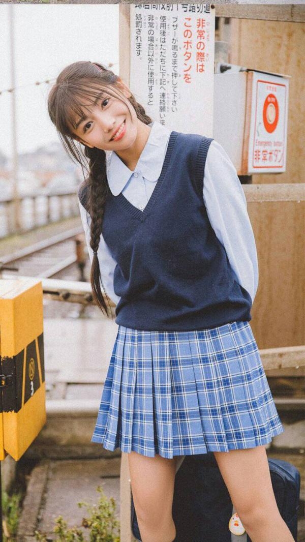 小清新美女萝莉户外唯美写真高清手机壁纸