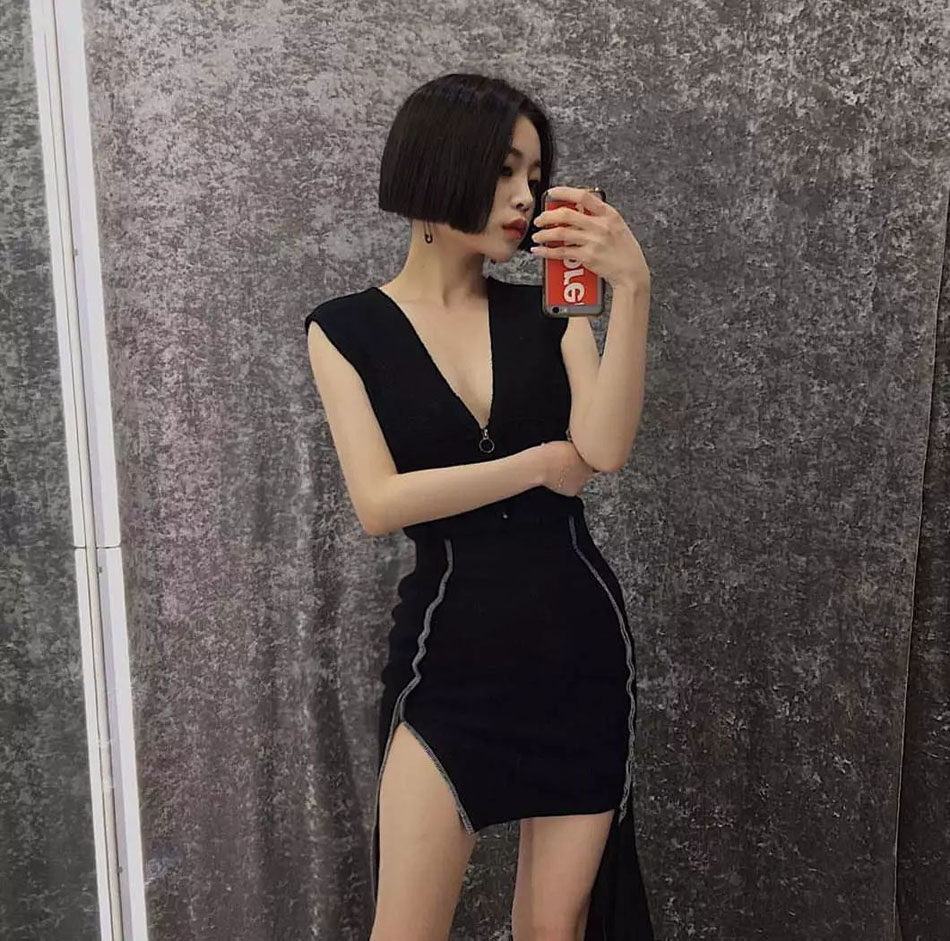 当今最流行的齐腮短发发型图片
