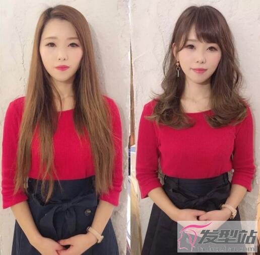 适合长发女生的几款流行发型图片