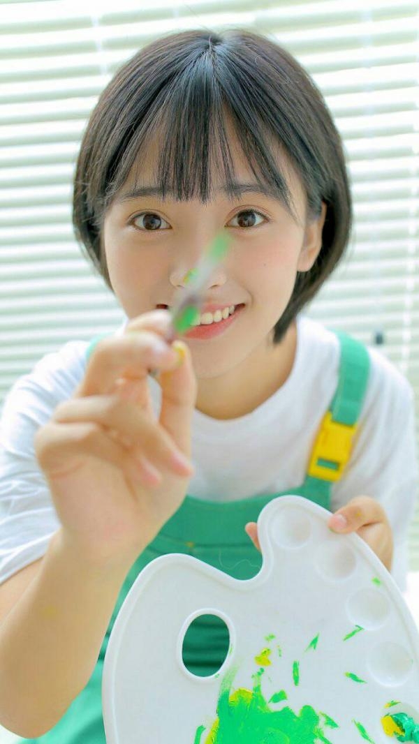 小清新美女萝莉户外唯美写真高清手机壁纸