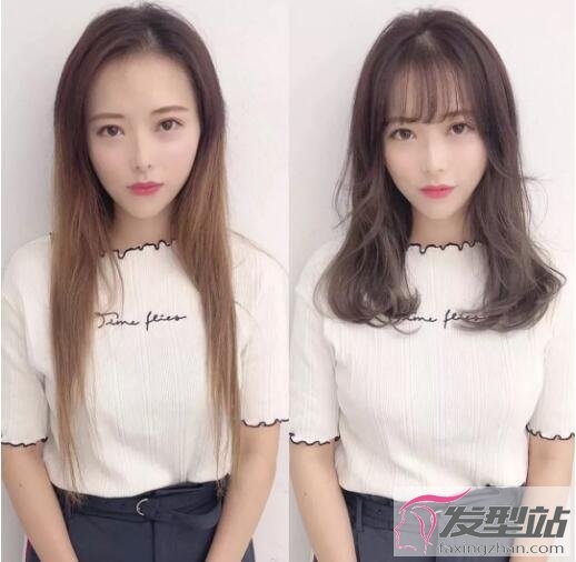 适合长发女生的几款流行发型图片