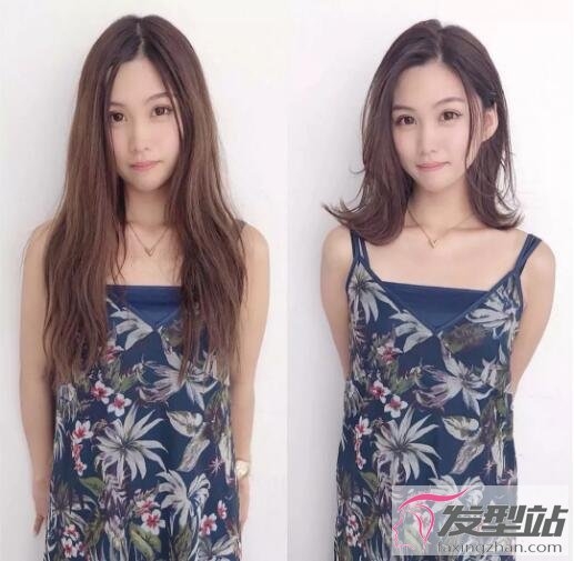 适合长发女生的几款流行发型图片
