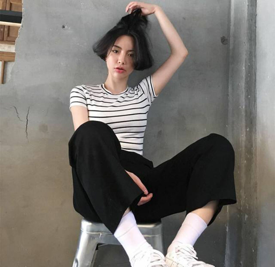 当今最流行的齐腮短发发型图片