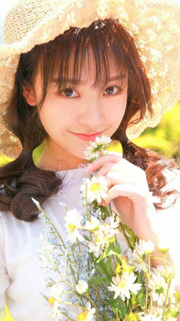 小清新美女萝莉户外唯美写真高清手机壁纸