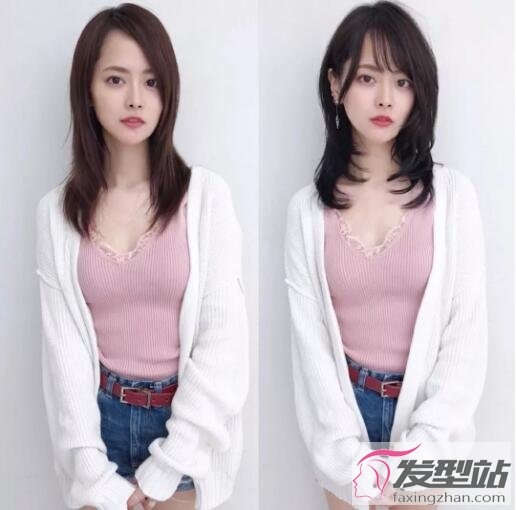 适合长发女生的几款流行发型图片