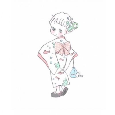 可爱的手绘卡通女生头像